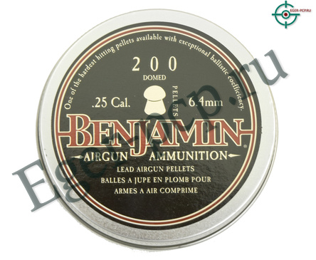 Пули пневматические Crosman Benjamin Discovery Domed 6.35 мм (200 шт, 1.8 г)